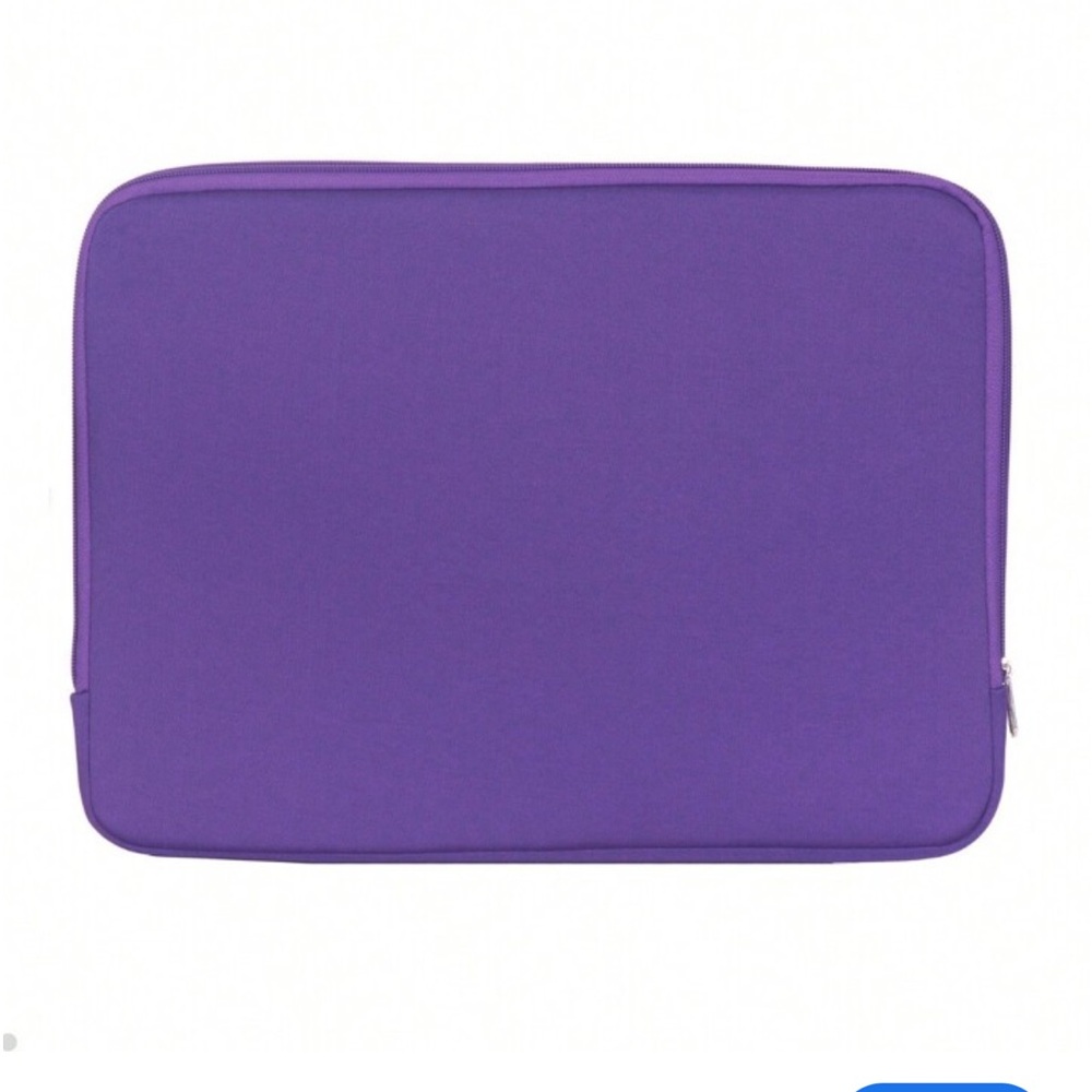 Large purple laptop bag 15.6, practically unused. Like new condition.